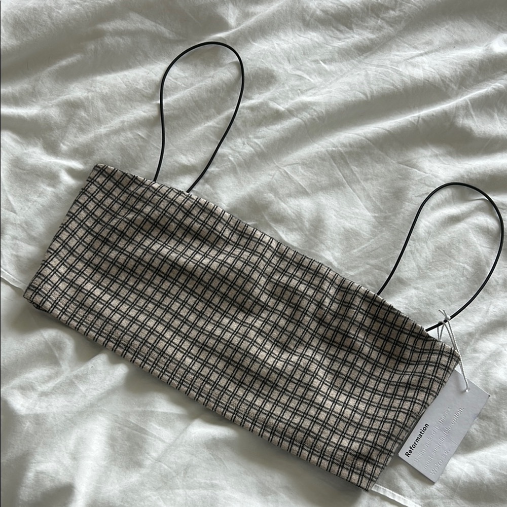 REFORMATION Callista Crop Top